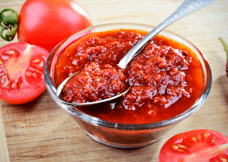chutney de rosii