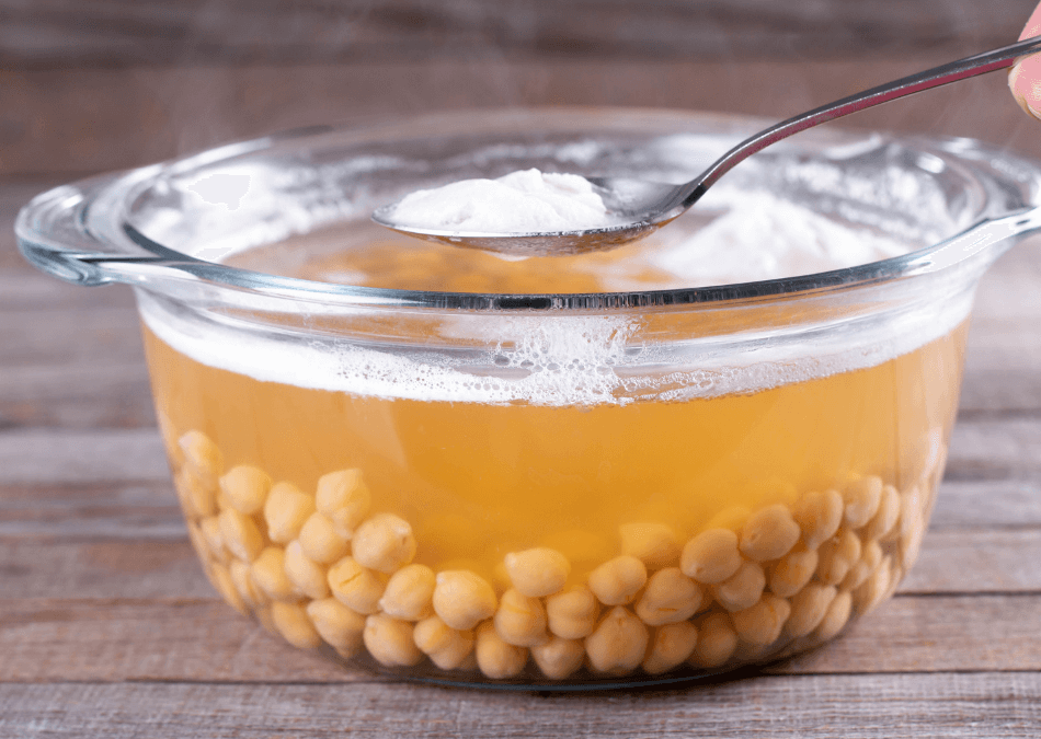aquafaba spuma