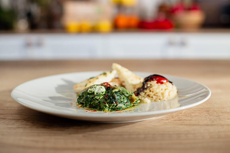 Palak paneer