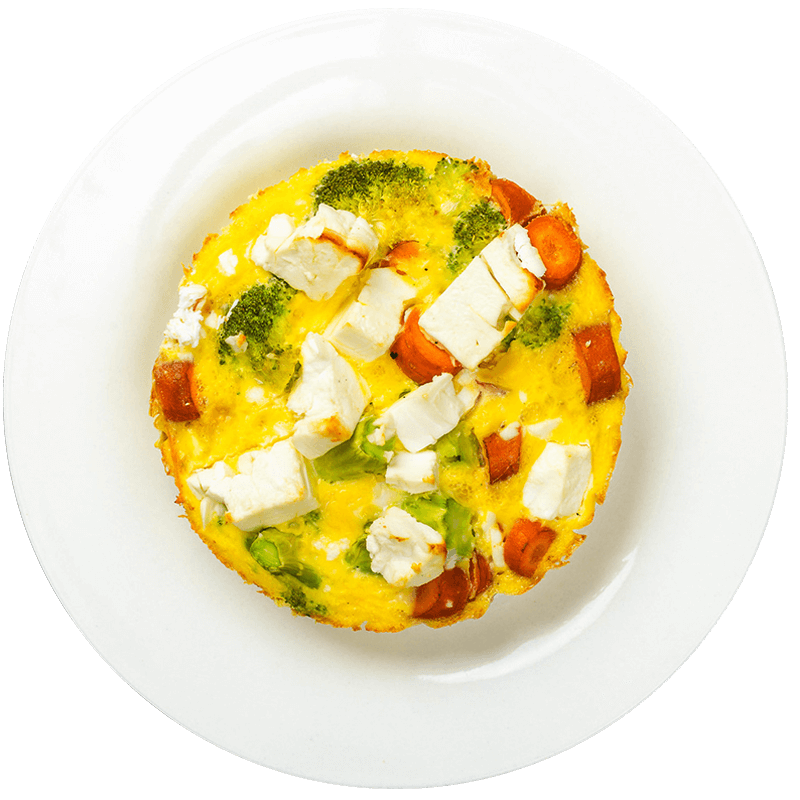 Fotografie Tarta de broccoli si morcov