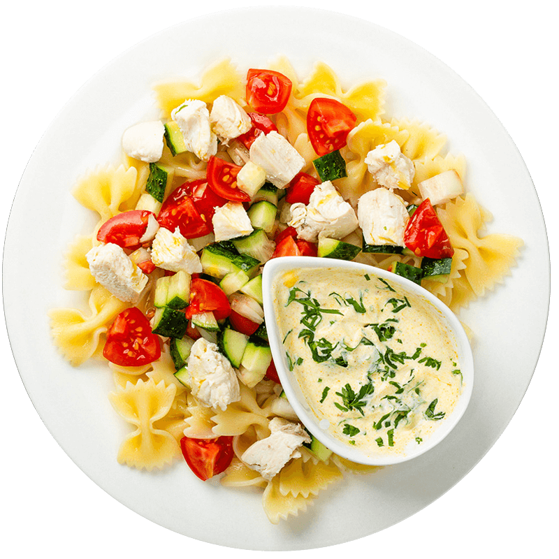Fotografie Salata de primavara cu pui