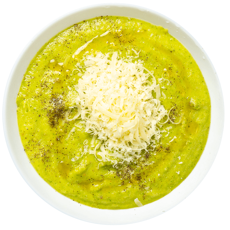 Fotografie Supa crema de legume cu gouda